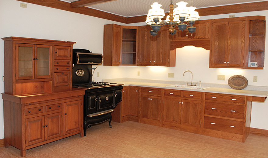 1920s-themed apartment kitchen